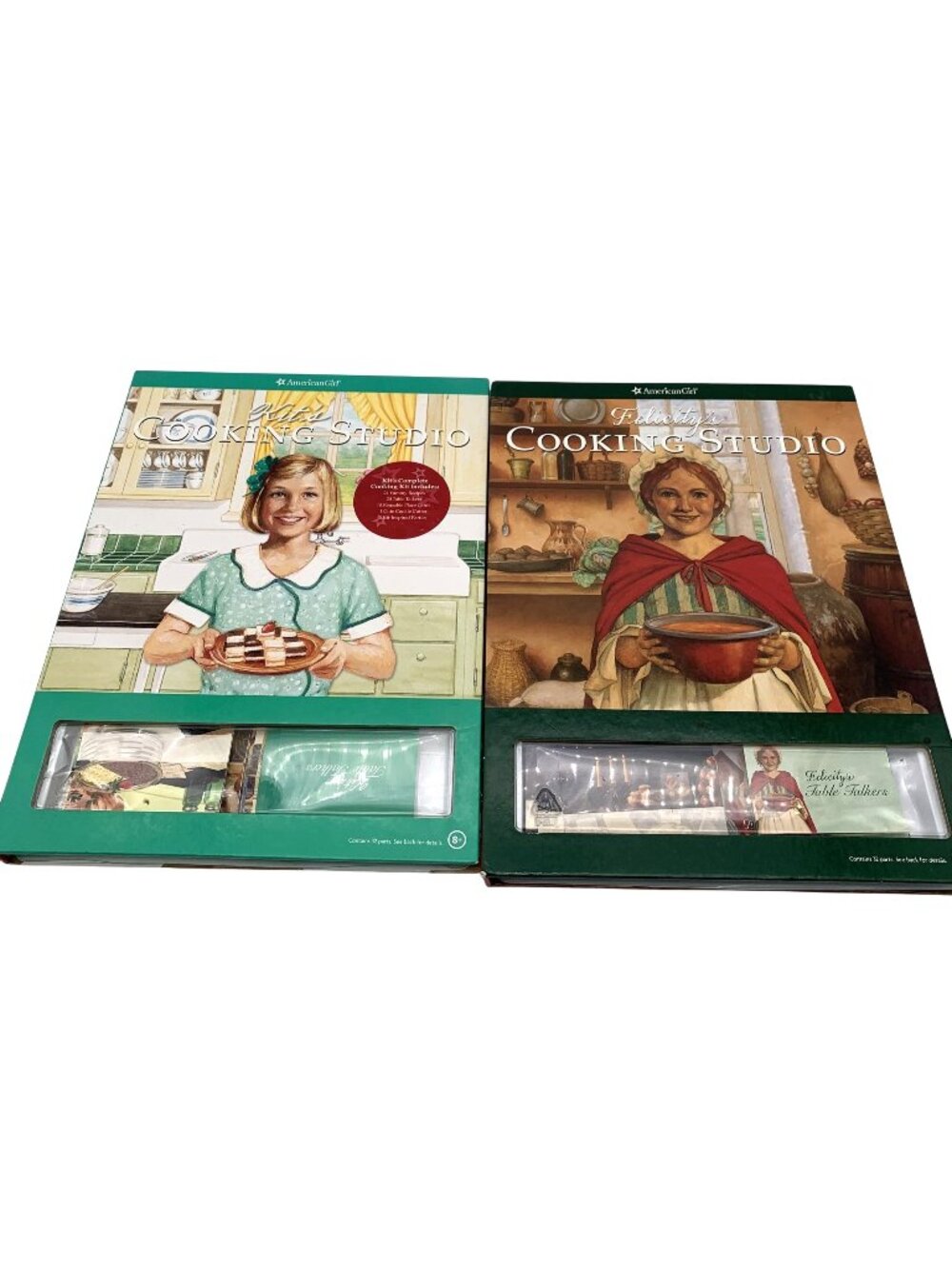 American Girl Kit & Felicitys Cooking Studio Sets Recipe Books Accessories